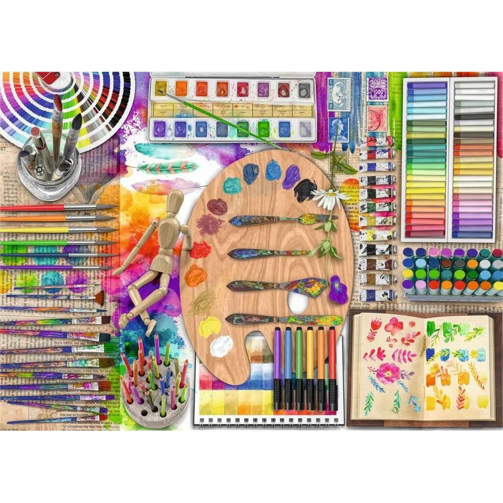 Thumbnail - Ravensburger Puzzle Künstlerpalette XXL 500 Teile (500 Teile)