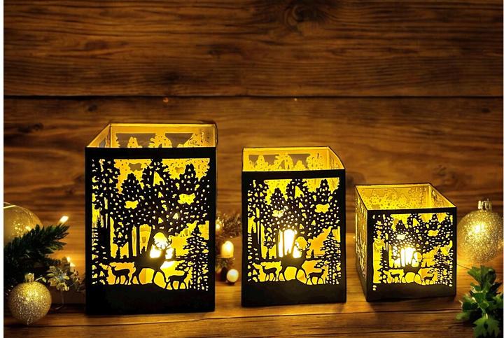 Produktbild GuGus Windlicht Forest (3x)
