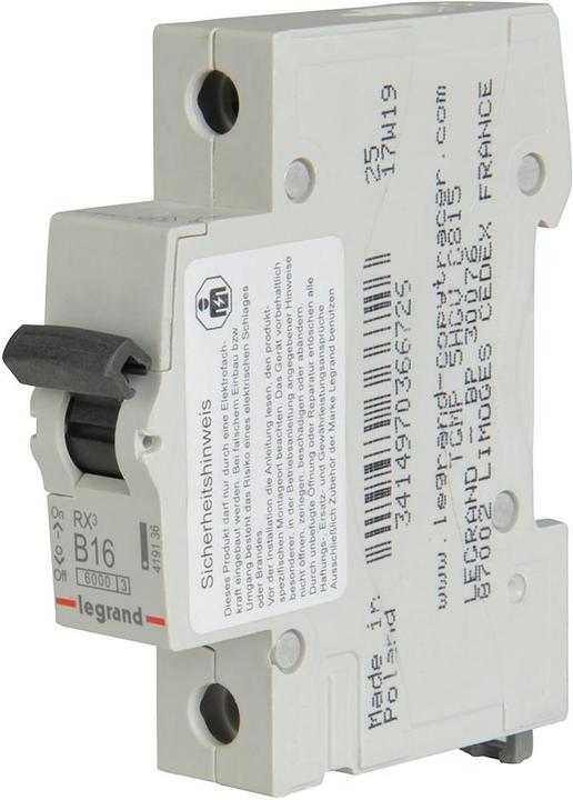 Immagine prodotto Legrand 419136 LS B16A 1P 6KA 1M Interruttore automatico in miniatura