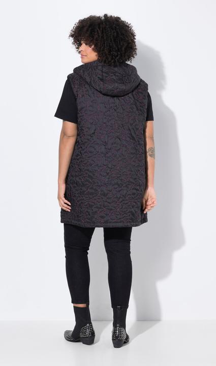 Actual product image Angel of Style Long-Steppweste, Sternenmuster (42)