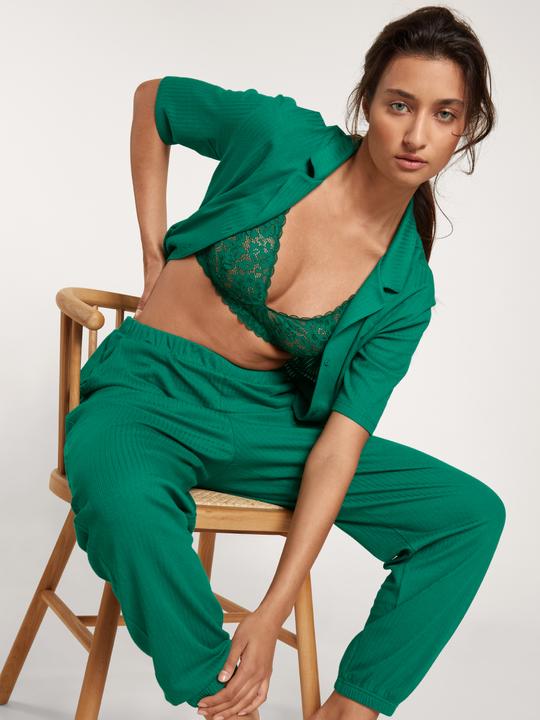 Actual product image Calida BH "Natural Comfort Lace" dunkelgrÃ¼n (Single pack, 75 A)