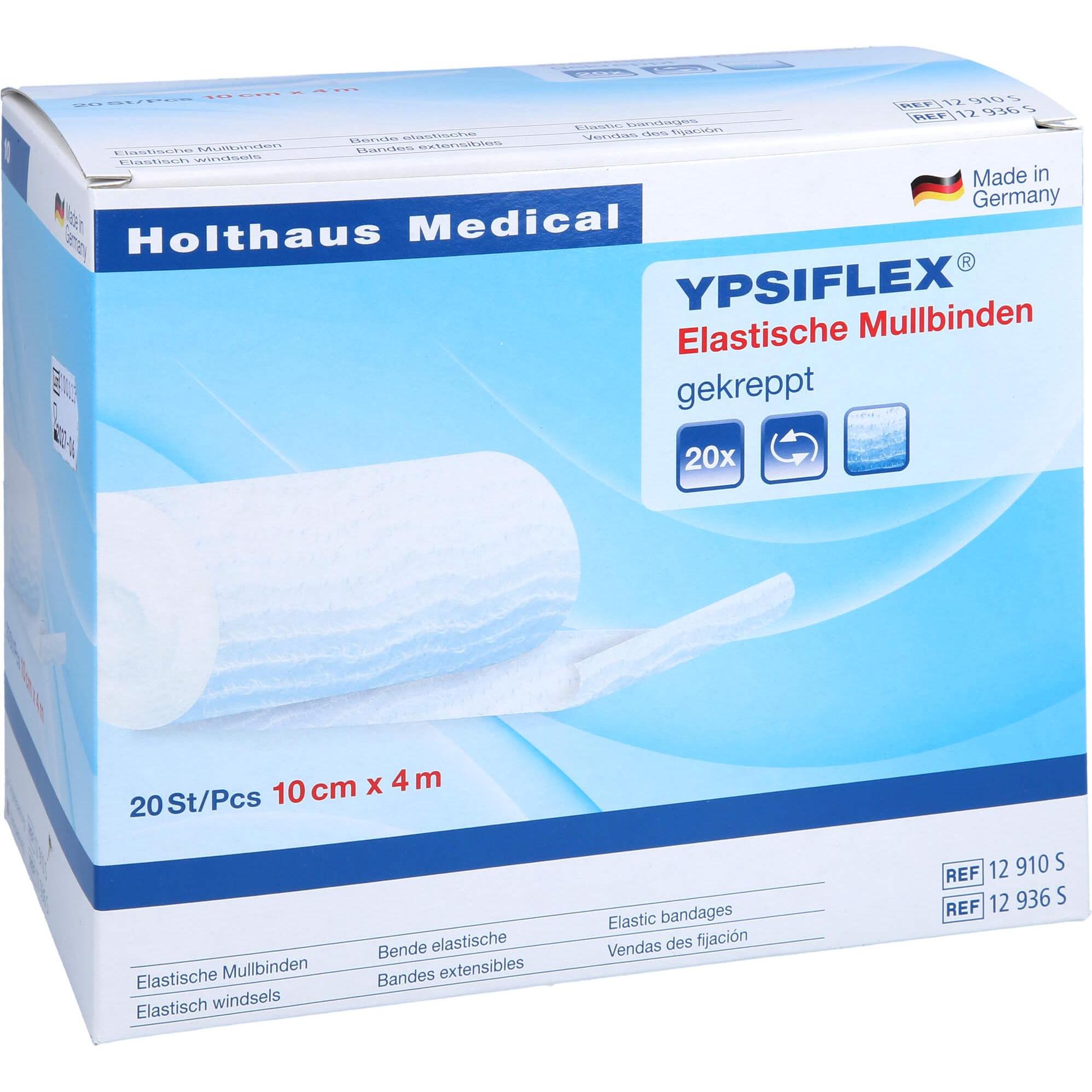 Holthaus, Verbandsmaterial, Elastis Mullbinden 10cmx4m