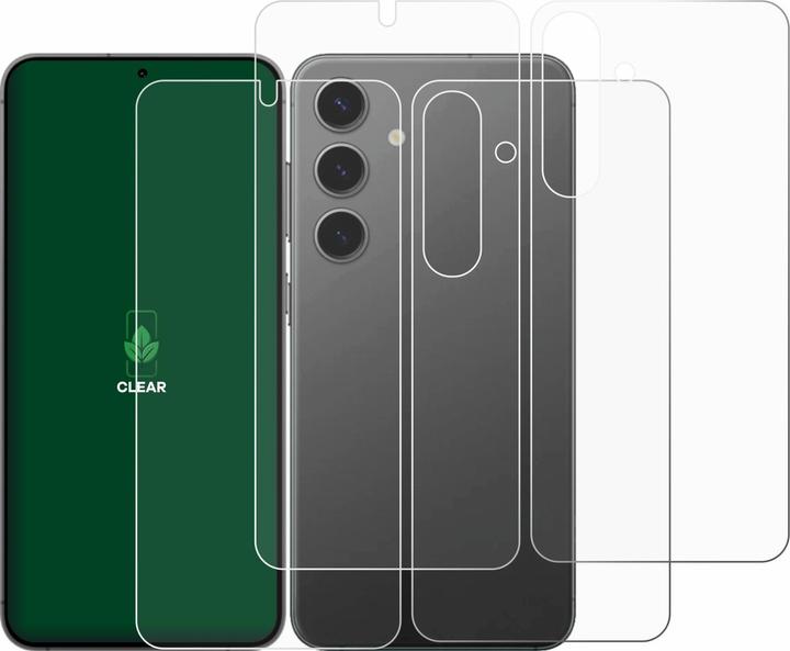 Image du produit ScreenLeaf Film de protection durable Protection d'écran Film clair transparent (2 pcs, Samsung Galaxy S24+)