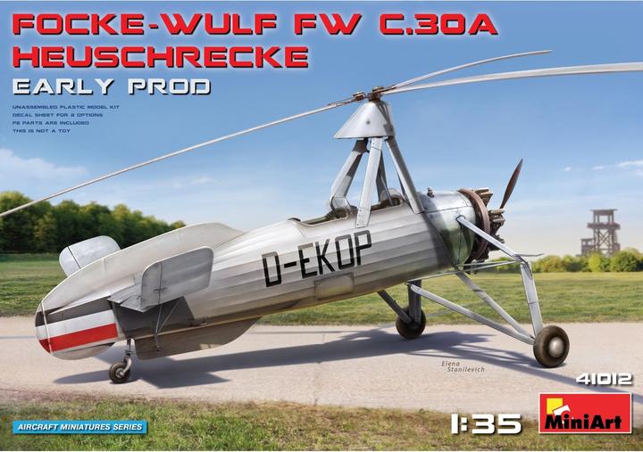 Image du produit Mini art Focke-Wulf Fw C.30A Sauterelle. Early Prod