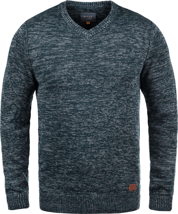 Immagine prodotto Blend Dansel Maglione Pullover Maglieria Da Uomo Con Collo A V (XXL)