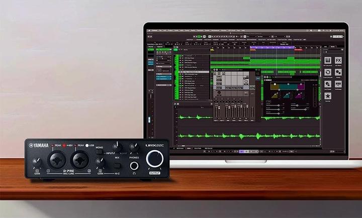 Immagine prodotto Yamaha URX22C (Jack da 6,3 mm, Thunderbolt, USB)