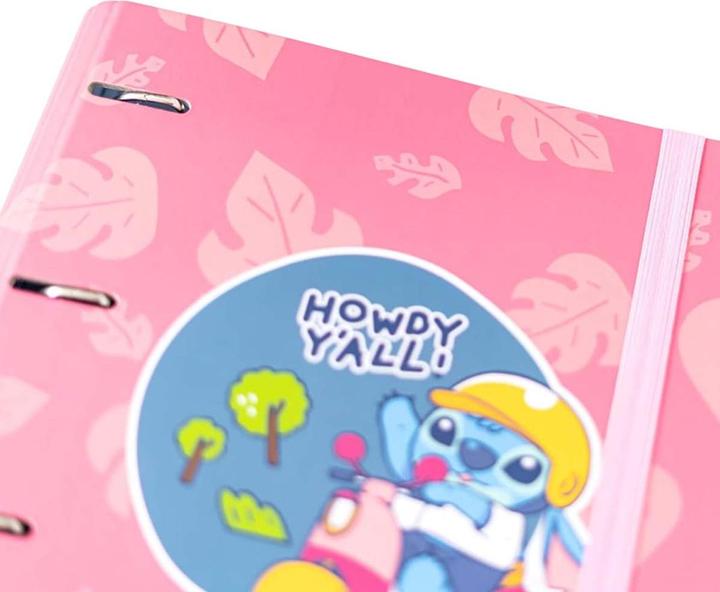 Image du produit Disney Grupo Erik CARPEBLOCK 4 Rings Premium Stitch (A4, 1 pcs)