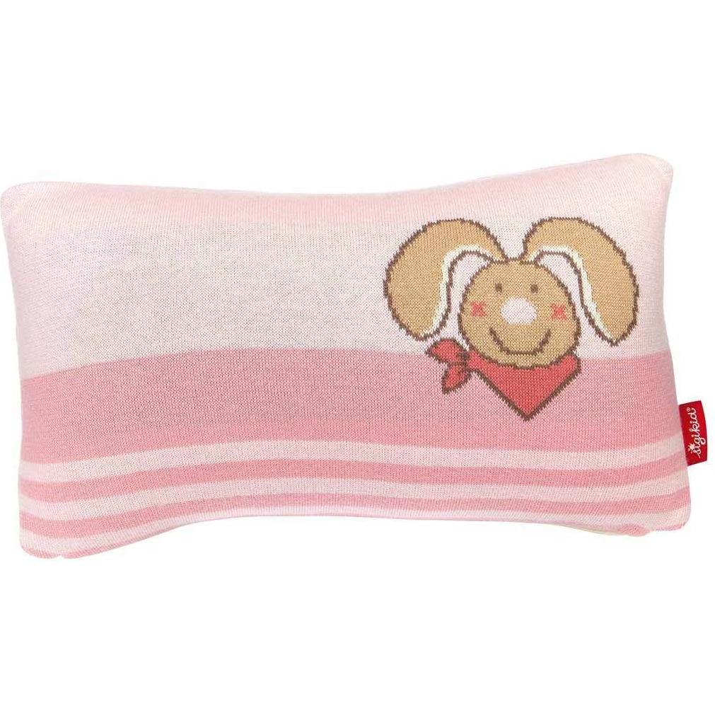 Sigikid, Kinderkissen, Baby Strickkissen Hase DubbiDuu (20 x 10 x 35 cm)