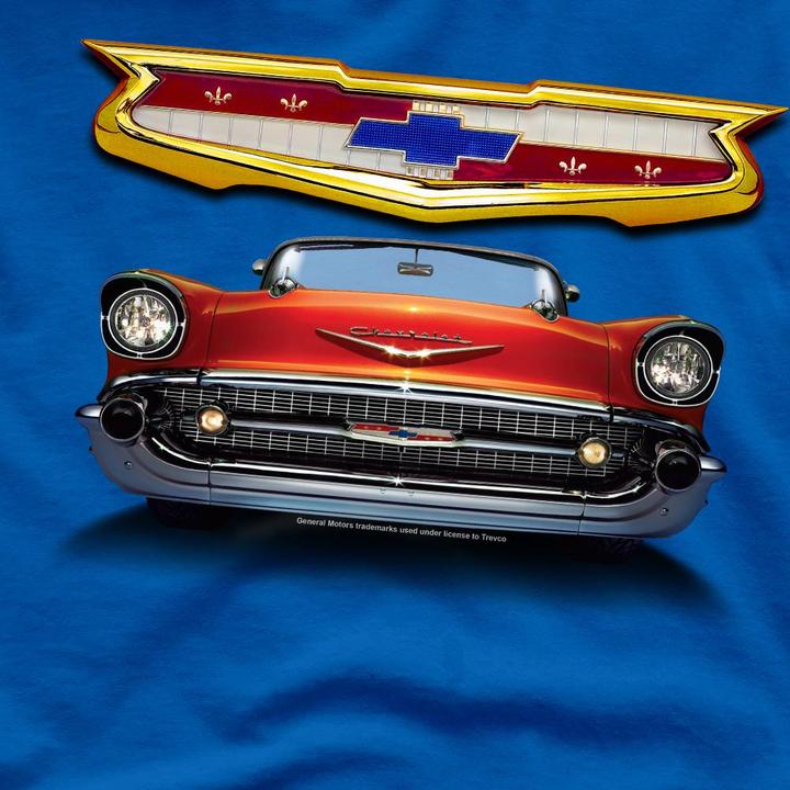 Produktbild Chevrolet 1957 Bel Air Grille TShirt (4XL)