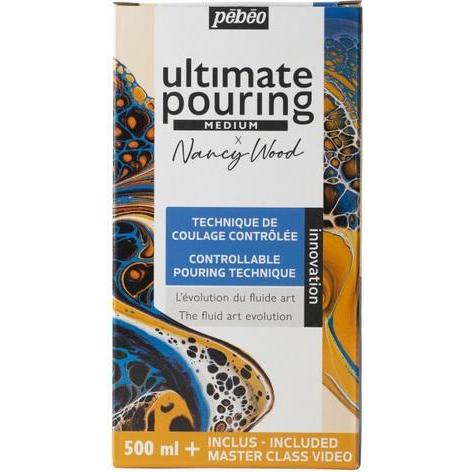 Pebeo, Künstlerfarbe + Bastelfarbe, Ultimate Pouring Medium (500 ml)