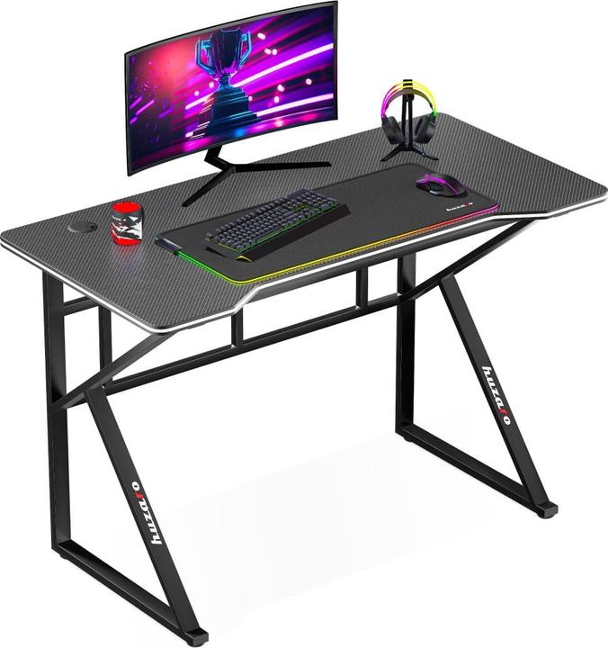 Image du produit Huzaro Biurko gamingowe Hero 1.6 Noir
