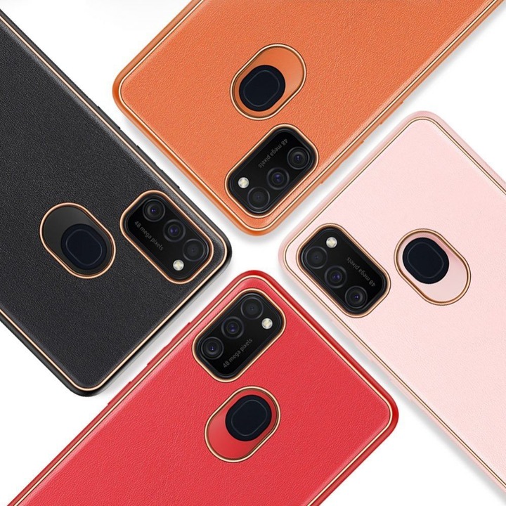Produktbild Dux Ducis Yolo elegant case made of soft TPU and PU leather for Samsung Galaxy M30s pink (Samsung Galaxy M30s)