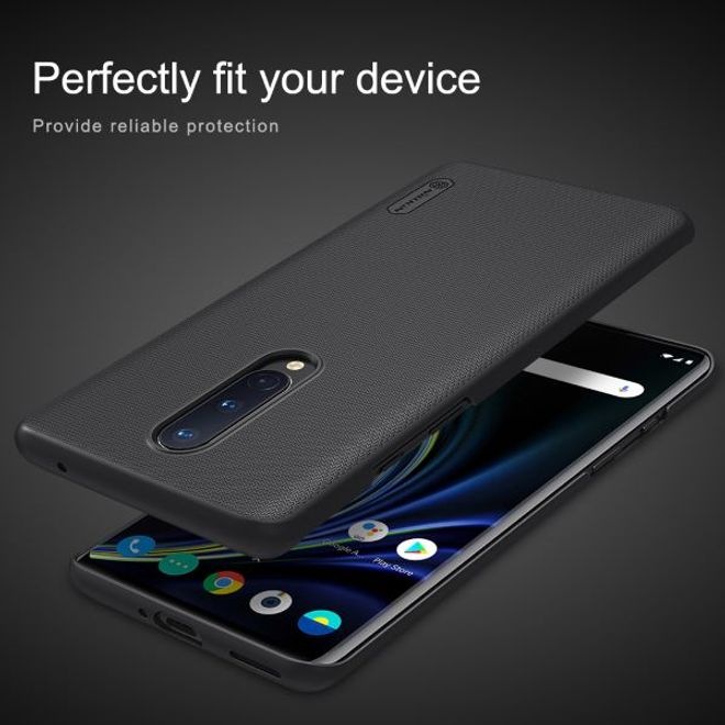 Actual product image Nillkin Super Frosted Shield Series (Oneplus 8)