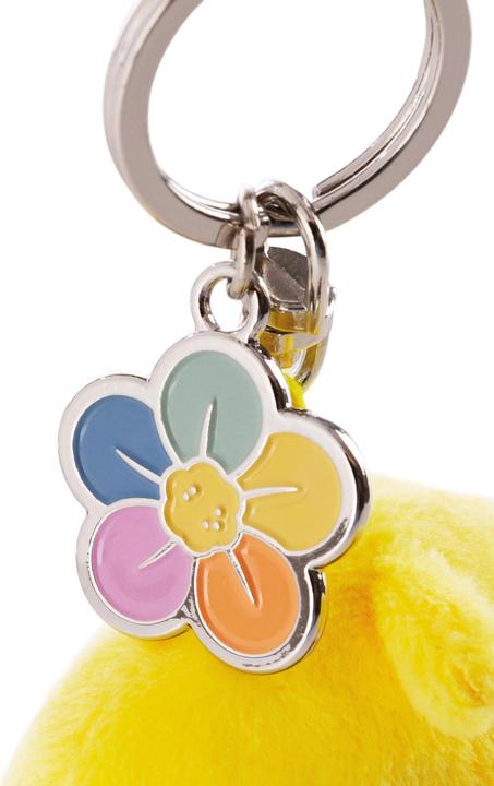 Actual product image Magni NICI key ring Piu Piu yellow 6cm