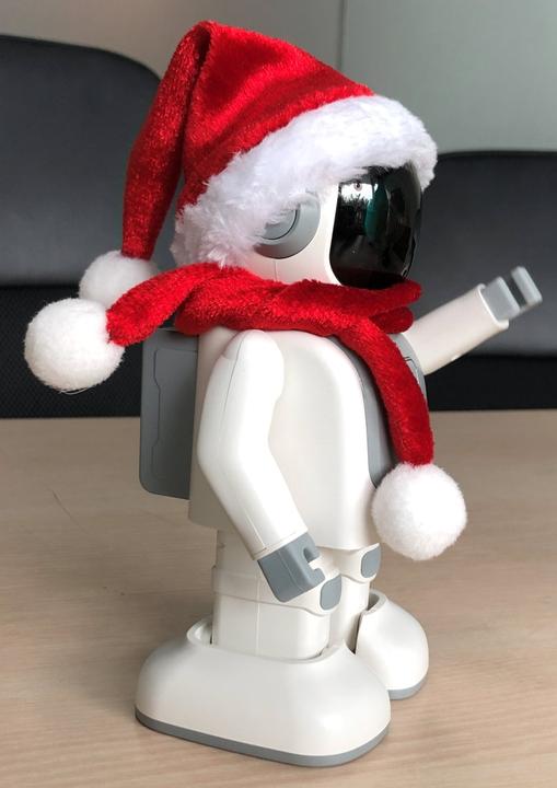 Actual product image Allnet Robert - Robot with Bluetooth speaker and programming via APP "Christmas Edition"