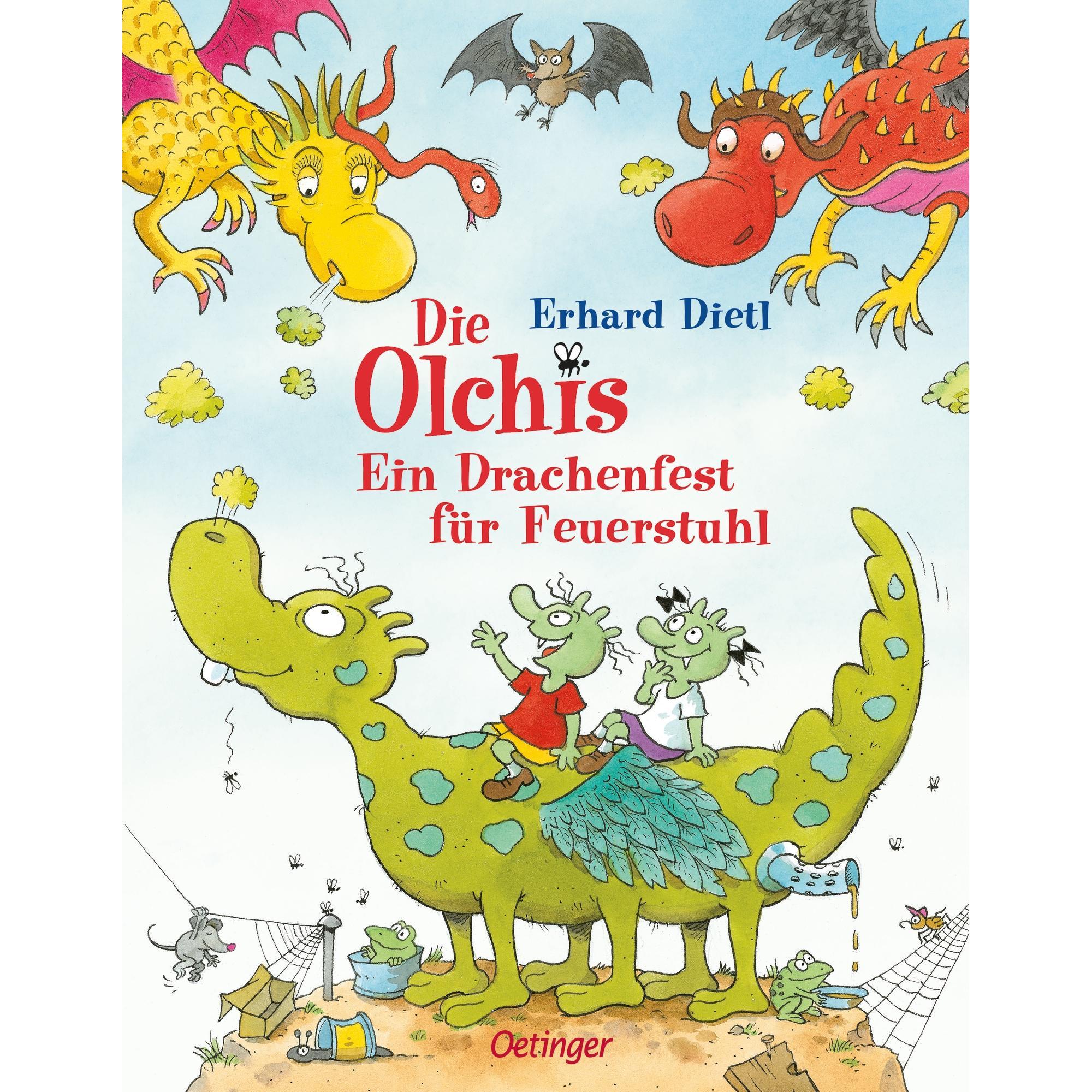 Die Olchis. Ein Drachenfest für Feuerstuhl, Libro per bambini di Dieta Erhard