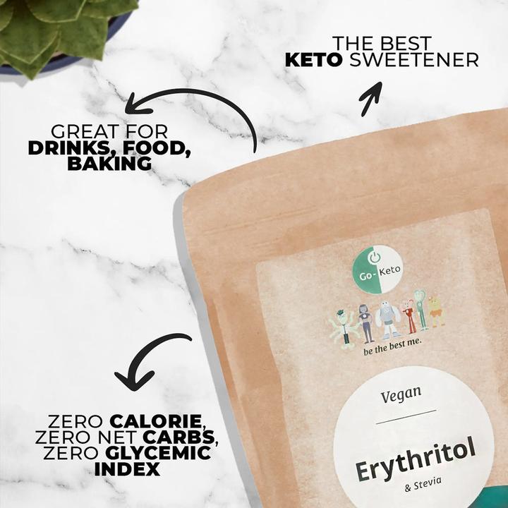 Image du produit Go-Keto Erythritol Stévia Mix (820 g)