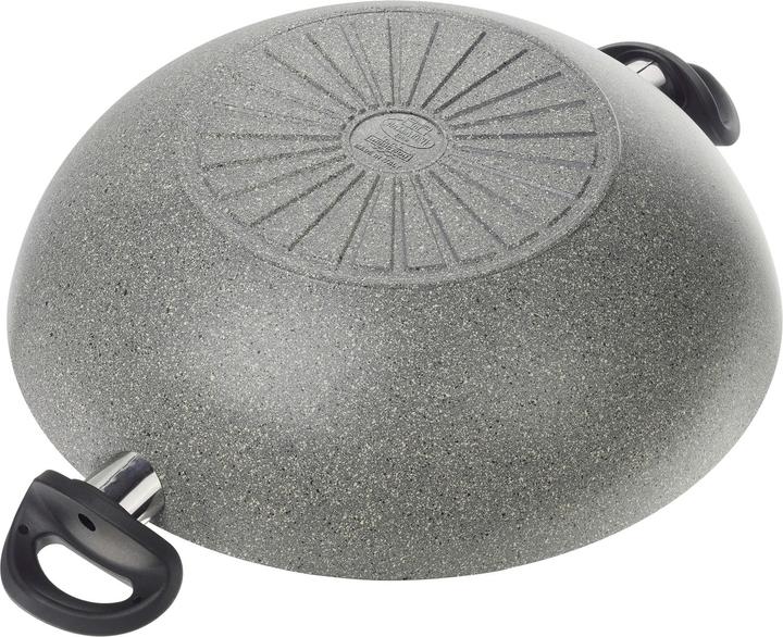 Productafbeelding Ballarini Ferrara wok met deksel, geschikt voor inductie, Ø36 cm (36 cm, Wokpan, Aluminium, Roestvrij staal)