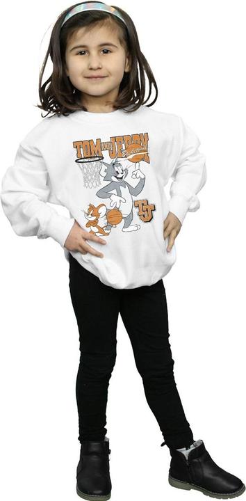 Produktbild Tom & Jerry Spinning Basketball Sweatshirt Mädchen (128)