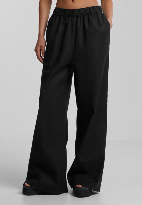 Produktbild Urban Classics Ladies Linen Mixed Wide Pants - 161183 (M)