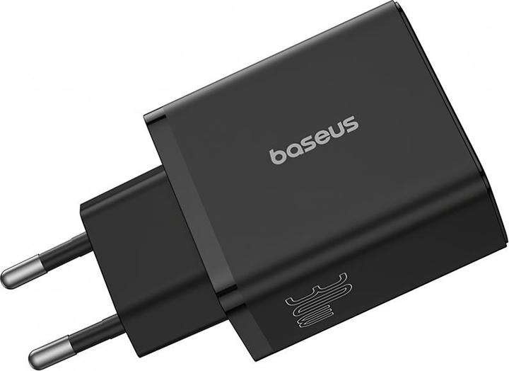 Produktbild Baseus Cube, 30W, 3A, 1 x USB-C - 2 x USB-A, schwarz (30 W, 3 Ports)