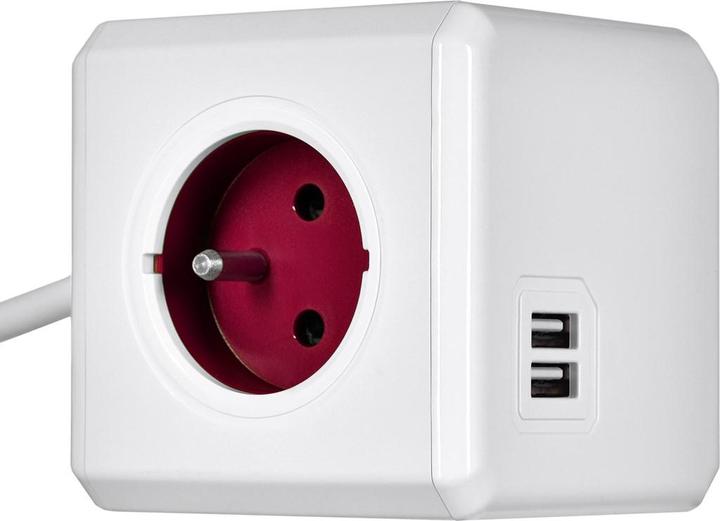 Image du produit Allocacoc 2402RD/FREUPC Intérieur 1.5m Rouge (1.50 m, PECO 7/5)