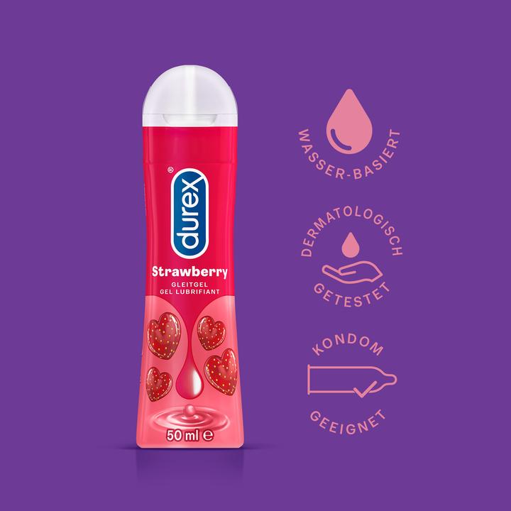 Productafbeelding Durex Zoete aardbei spelen (50 ml)