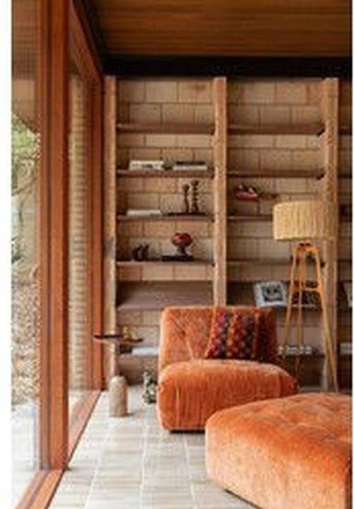 Image du produit Dutchbone Afra Floor Lamp Orange (E27)