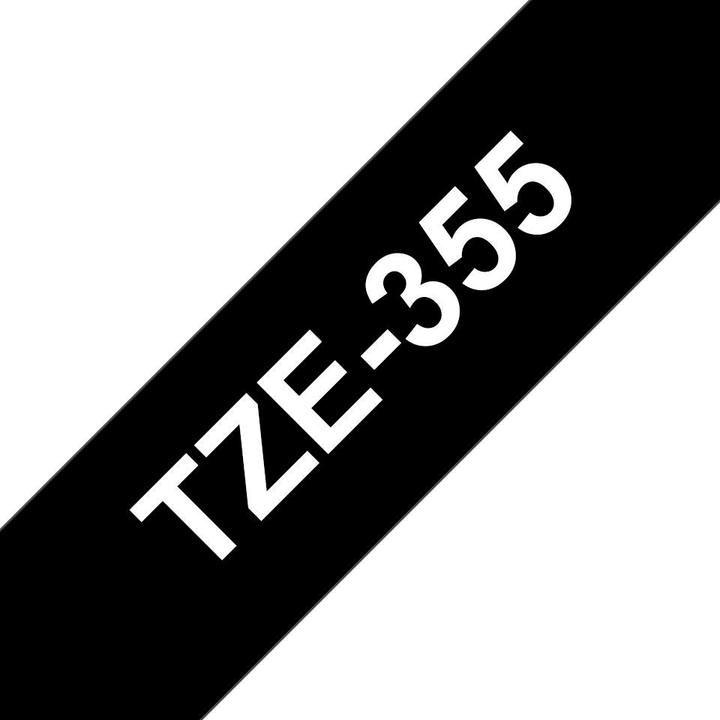 Produktbild Brother Tape White on Black 24mm