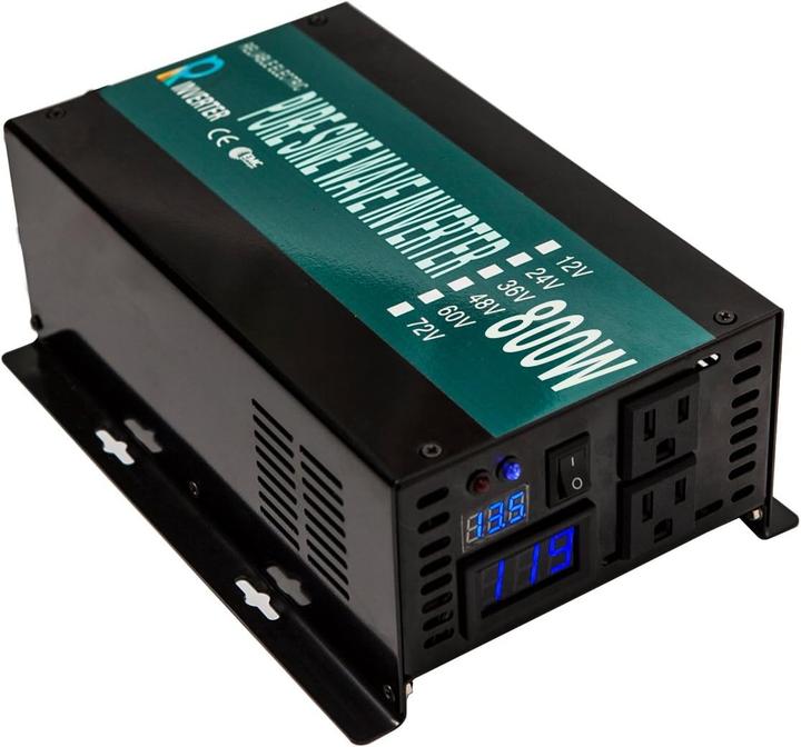 Actual product image Wzrelb Full Power Endurable LED Display Pure Sine Wave Solar Inverter