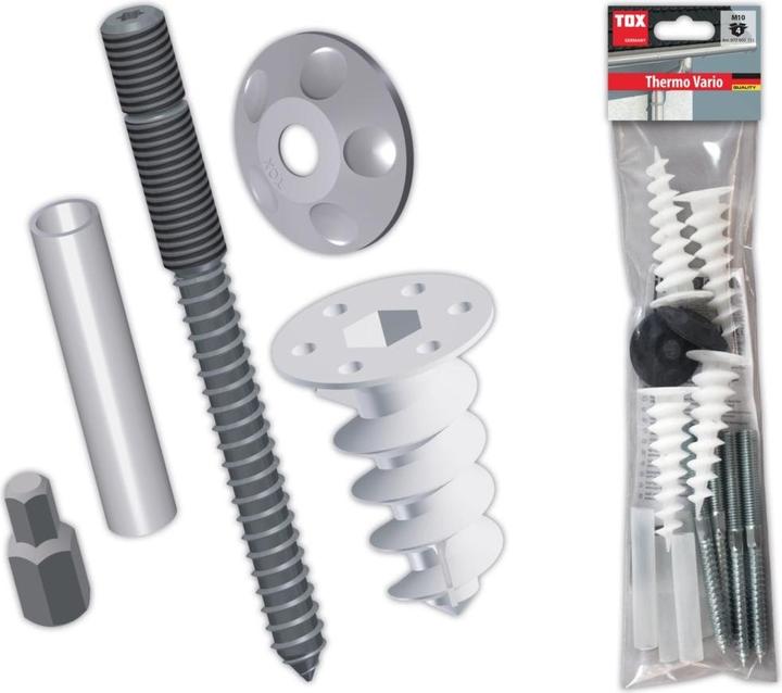 Image du produit Tox Fallrohrbefestigung Thermo Vario (4 pcs)