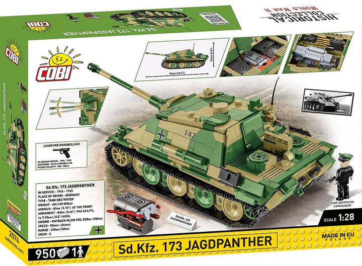 Image du produit Cobi Jagdpanther Sd.Kfz.173/ 970 pcs