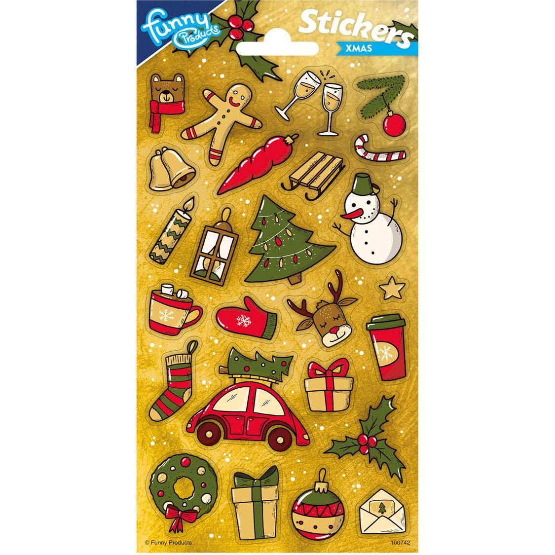 Thumbnail - Totum, Sticker, Aufkleberbogen Twinkle Christmas