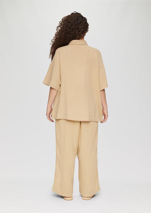 Immagine prodotto s.Oliver Bluse Hemdbluse aus Baumwolle in kurzer Länge (50)