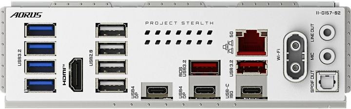 Productafbeelding Gigabyte X870 AORUS Stealth ICE (AM5, AMD X870, ATX)