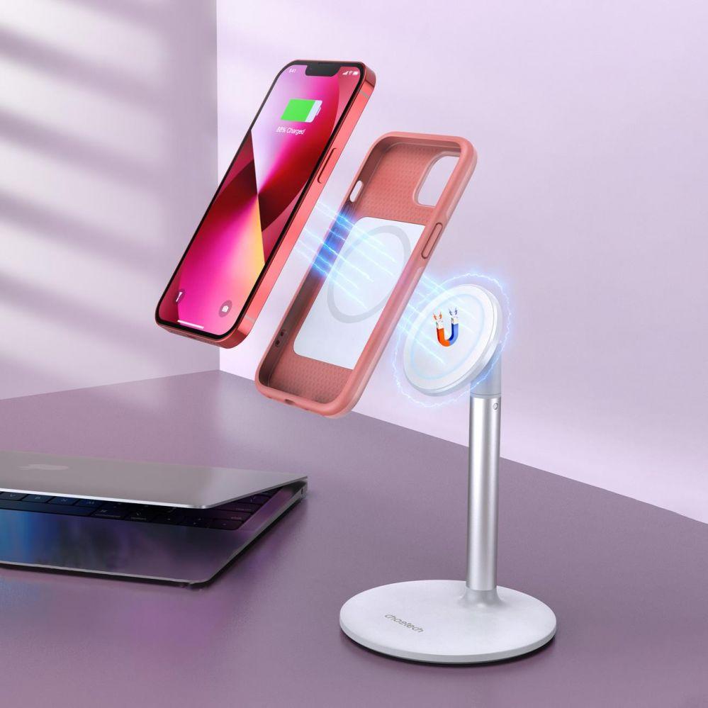 Thumbnail - Choetech PC0112-MFM-PK iPhone13 MFM PC + TPU Phone Case, 6.1 Inch, Pink (Apple iPhone 13), Smartphone Hülle, Pink