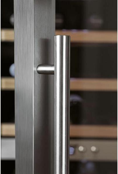 Actual product image Caso WineMaster 126 Wine Cooler with Compressor Freestanding Stainless Steel 126 Bottle(s)