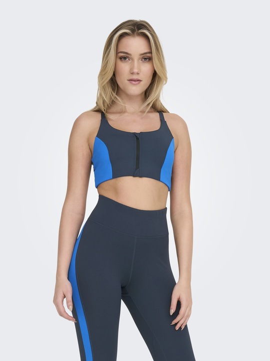 Actual product image Only Play Zip Sports Bra (S)
