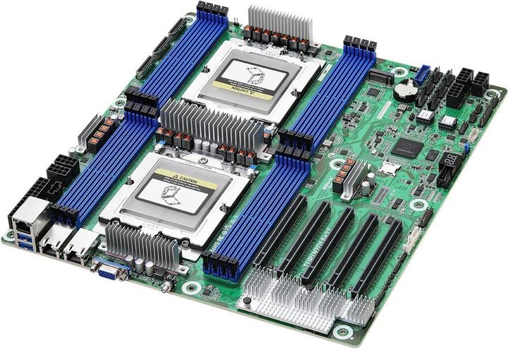 Produktbild AsRock Mainboard TURIN2D16-2T EEB Dual Sockel DP5 Single (AMD SoC)