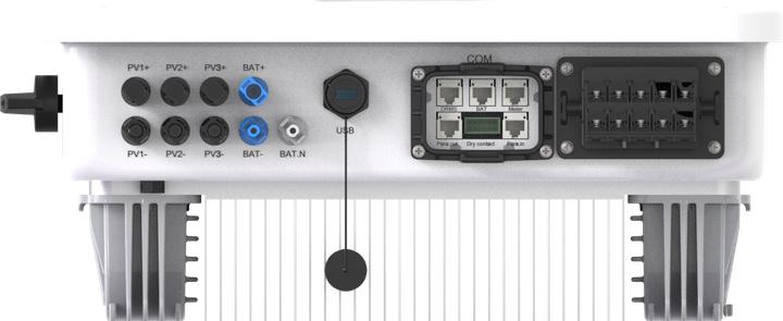 Immagine prodotto Growatt MOD 12KTL3-HU 12kW Hybrid-Wechselrichter mit Integriert SYN