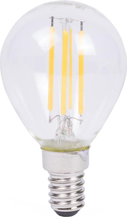 Produktbild Benson Electric LED-Filament-Lampe, G45, E14, 400 lm, 4 W, 2500 K, warmweiss (E14, 4 W, 400 lm, 1 x, F)