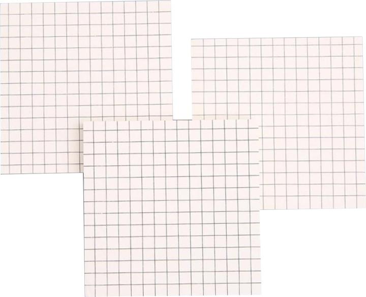 Actual product image JTI Sticky notes - White with grooved pattern - 80 pieces (73 x 73 mm)