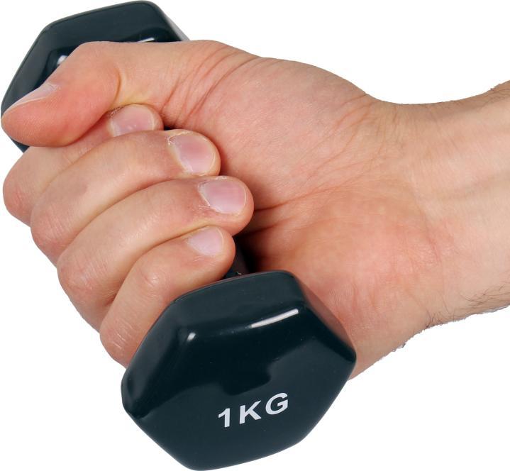 Actual product image Tanga Sports ® Vinyl Fausthantel (1 x 1 kg)