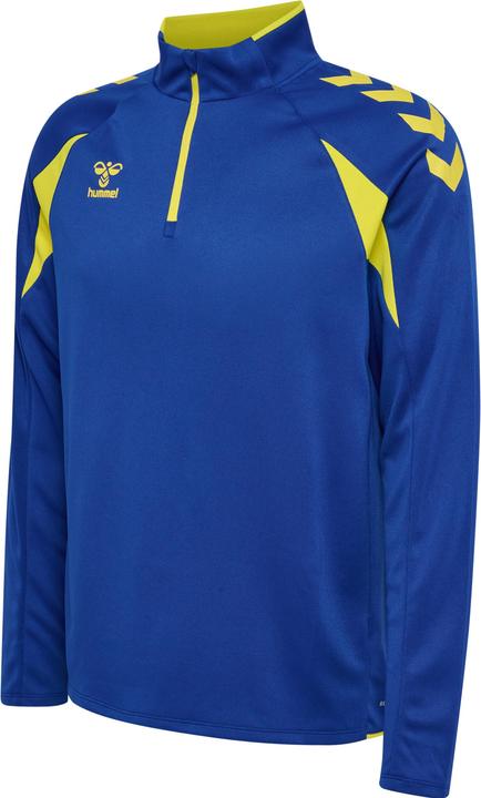 Blazing Yellow, True Blue