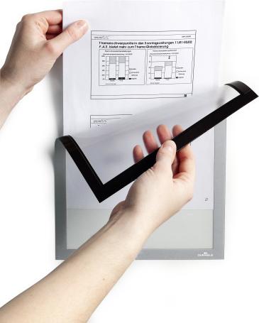 Produktbild Durable 498823 - A4 - Silber - Matte - Hochformat/Querformat - 236 mm - 323 mm