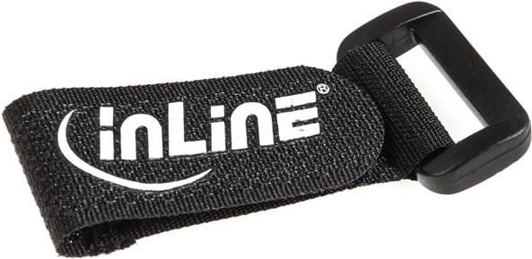 Produktbild InLine Klettschlaufen (Klettkabelbinder, 100 mm, 10 Stk.)