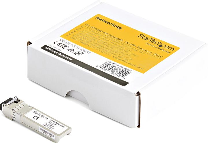 Actual product image StarTech 10G-SFPP-BXU-40K SFP+ - SM