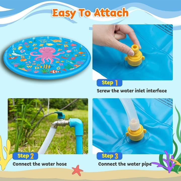Actual product image Splash Pool Splash Pad Sprinkler
