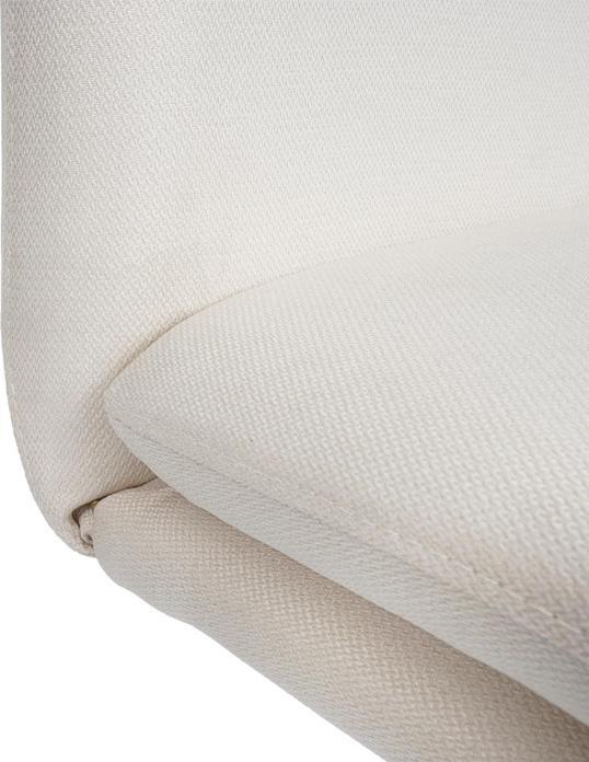 Image du produit Swisshandel24 Lot de 6 chaises de salle à manger HWC-H70, chaise de cuisine à piétement luge, tissu/textile acier