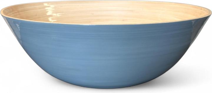 Albert L. Bambus-Schüssel taubenblau 30x10cm (30 cm, 3 l, 1x)